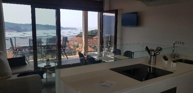 Mirador Ria De Aldan Apartamentos מראה חיצוני תמונה